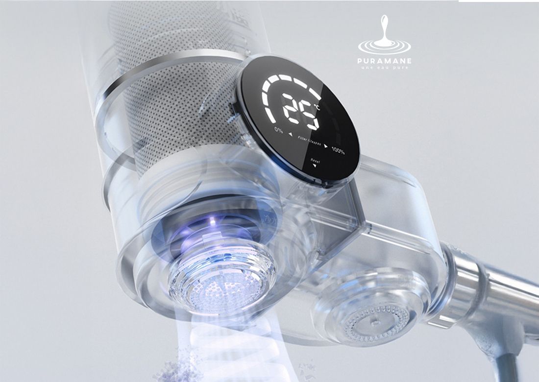 Désinfection UV Puramane - filtre eau robinet anti bactéries et PFAS